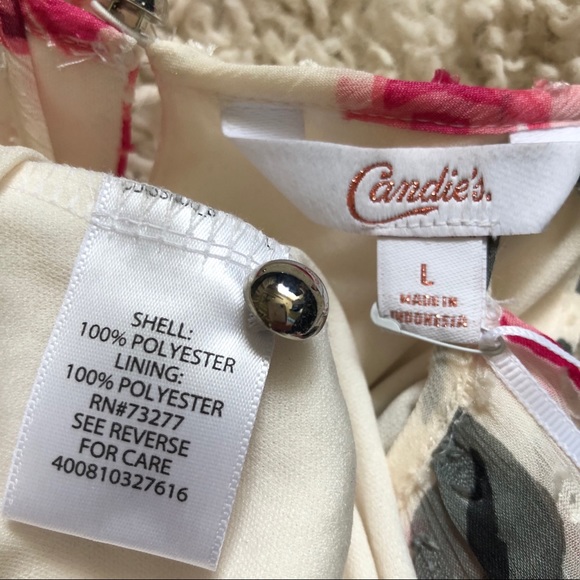 Candies Pleated Halter Swing Dress - Picture 7 of 8